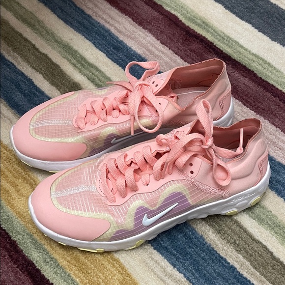 Nike Shoes - Nike Women's Pink and White Running Sneakers